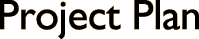 Project Plan
